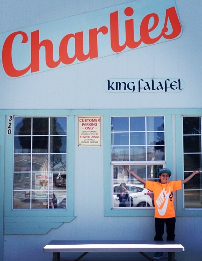 Charlies King Falafel storefront